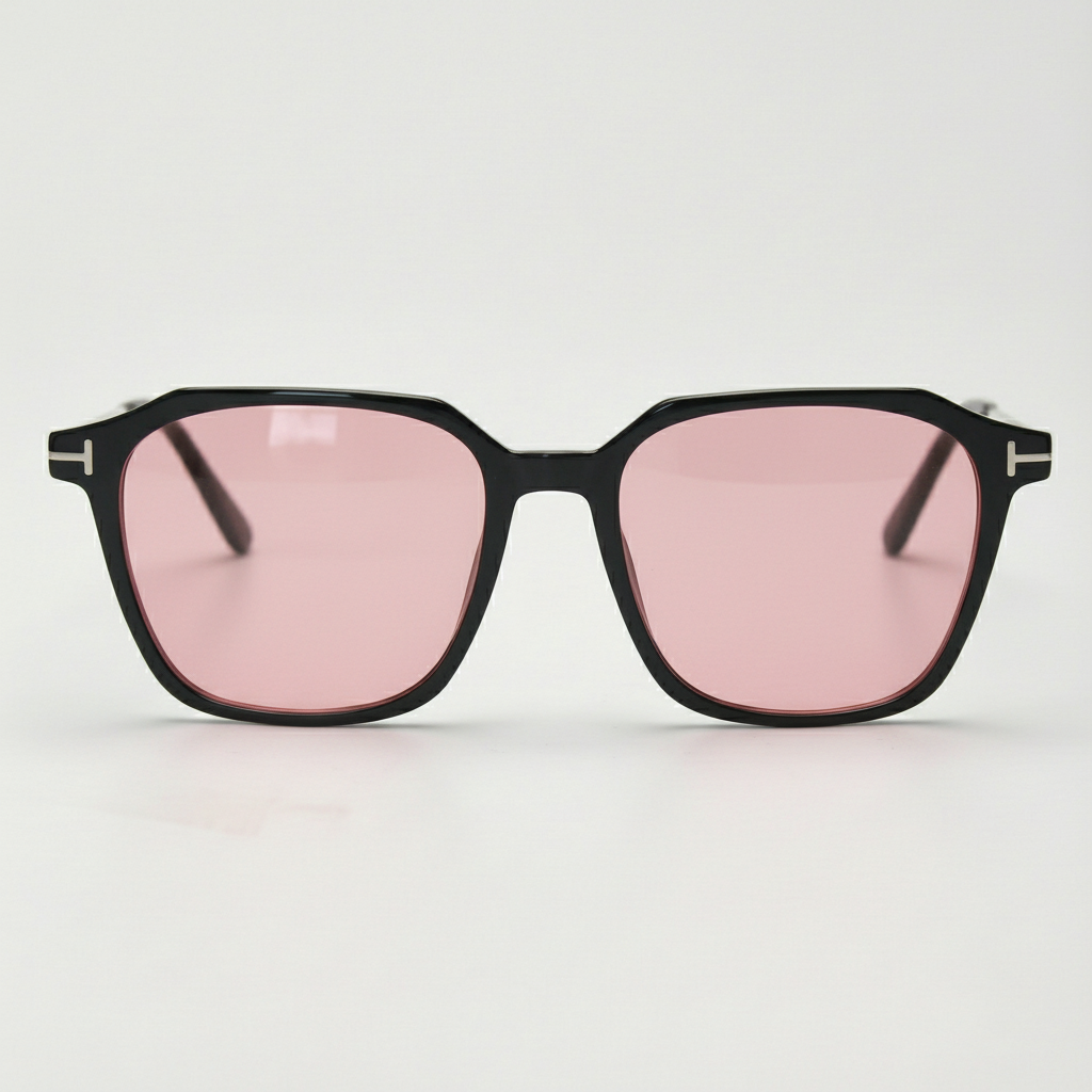 Elma Pink Tinted Lens Sunglasses Front View