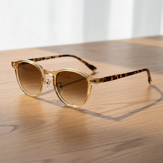 Gail Brown Gradient Lens Sunglasses Lifestyle Shot