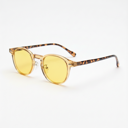 Gail Yellow Tinted Lens Sunglasses Side View