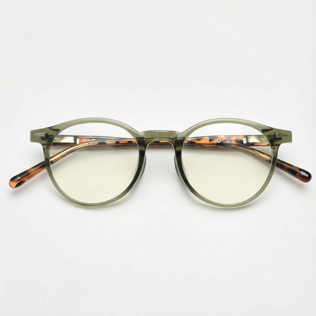 Ida Blue Light Blue Light Lens Glasses Front View