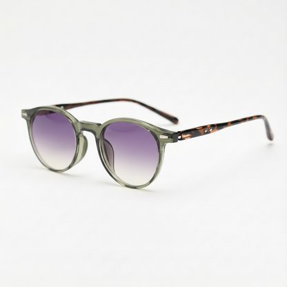 Ida Purple Gradient Lens Sunglasses Side View