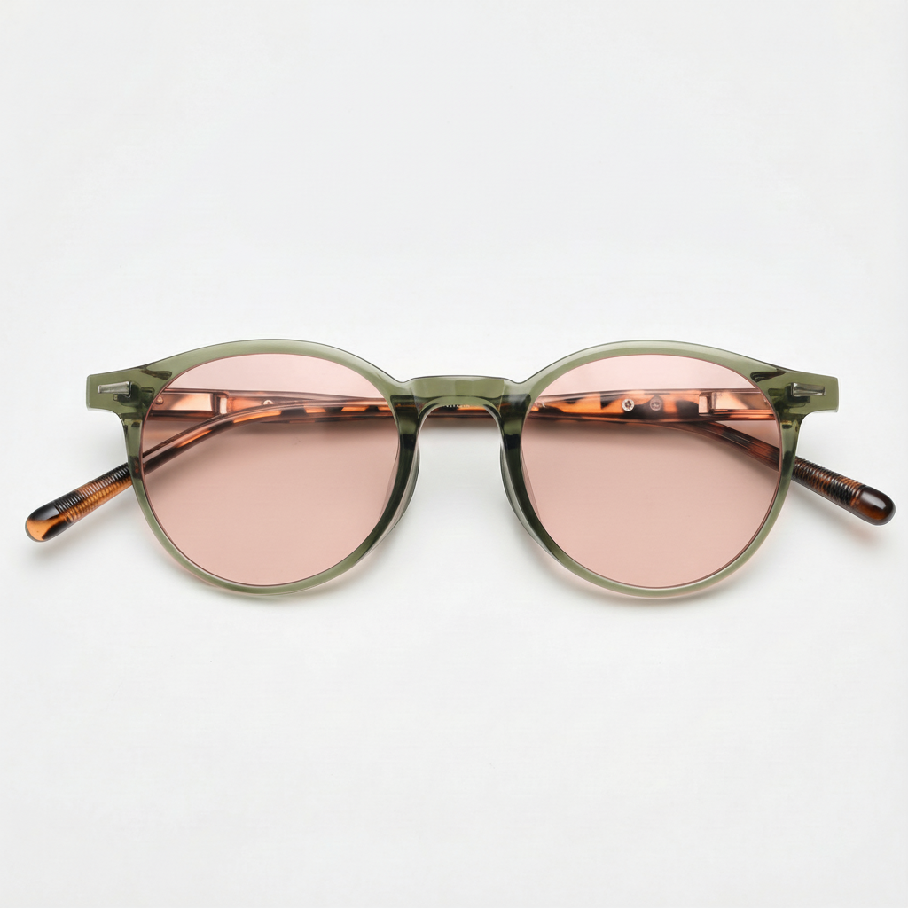 Ida Rose Tinted Lens Sunglasses Front View