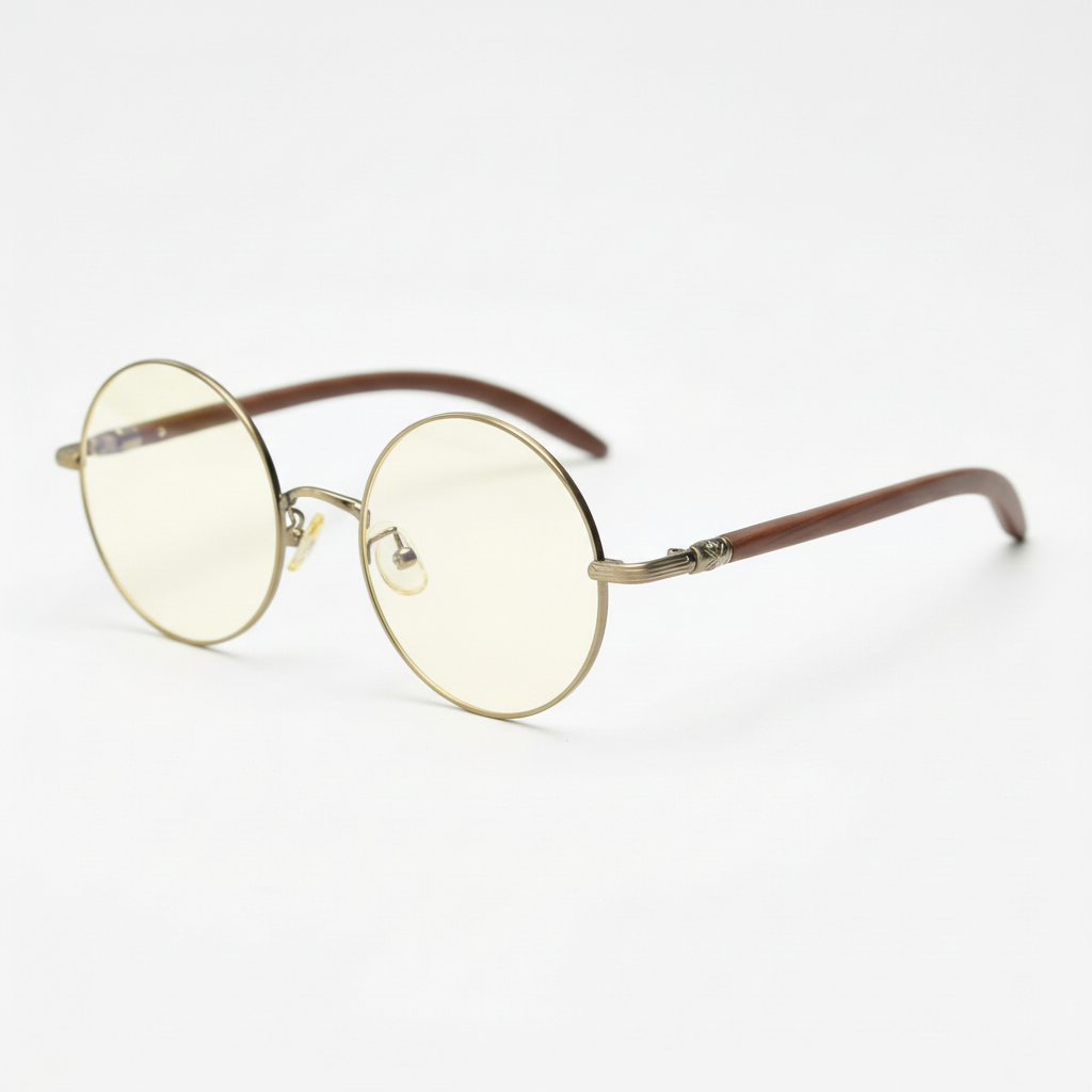 Jo Blue Light Blue Light Lens Glasses Side View