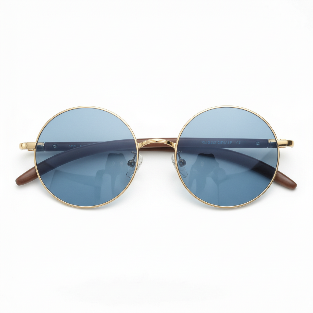 Jo Blue Tinted Lens Sunglasses Front View