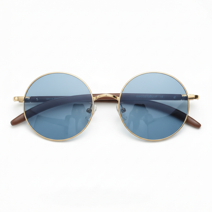 Jo Blue Tinted Lens Sunglasses Front View