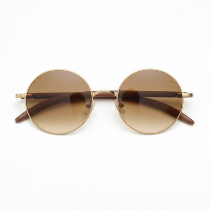 Jo Brown Gradient Lens Sunglasses Front View