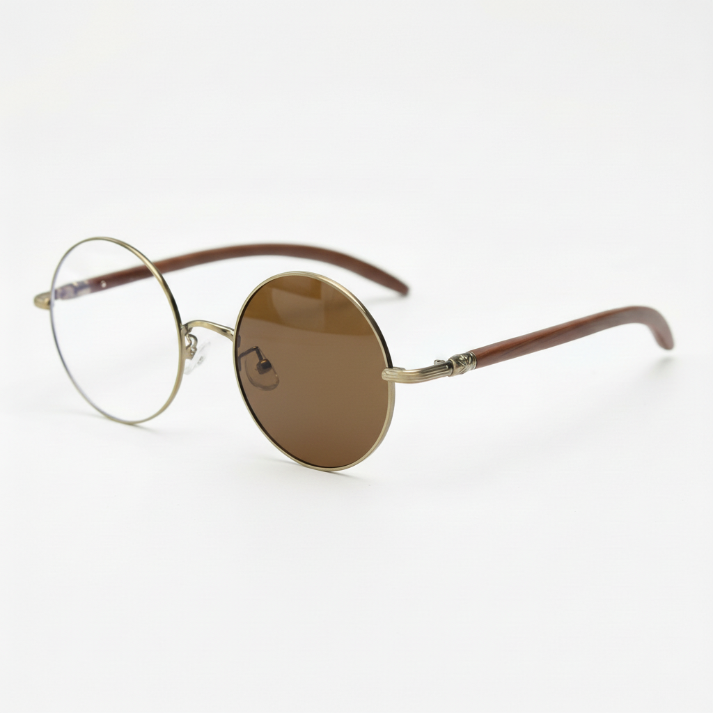 Jo Brown Photochromic Lens Glasses Side View