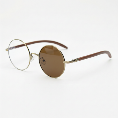 Jo Brown Photochromic Lens Glasses Side View