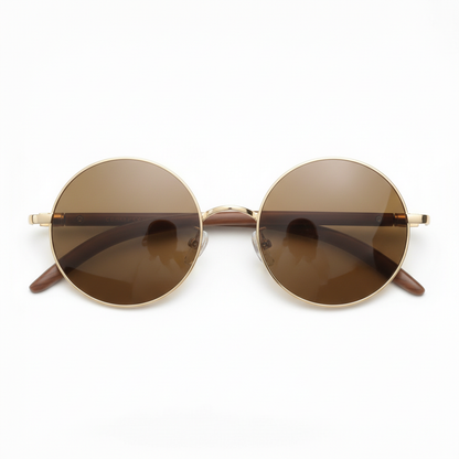 Jo Brown Tinted Lens Sunglasses Front View