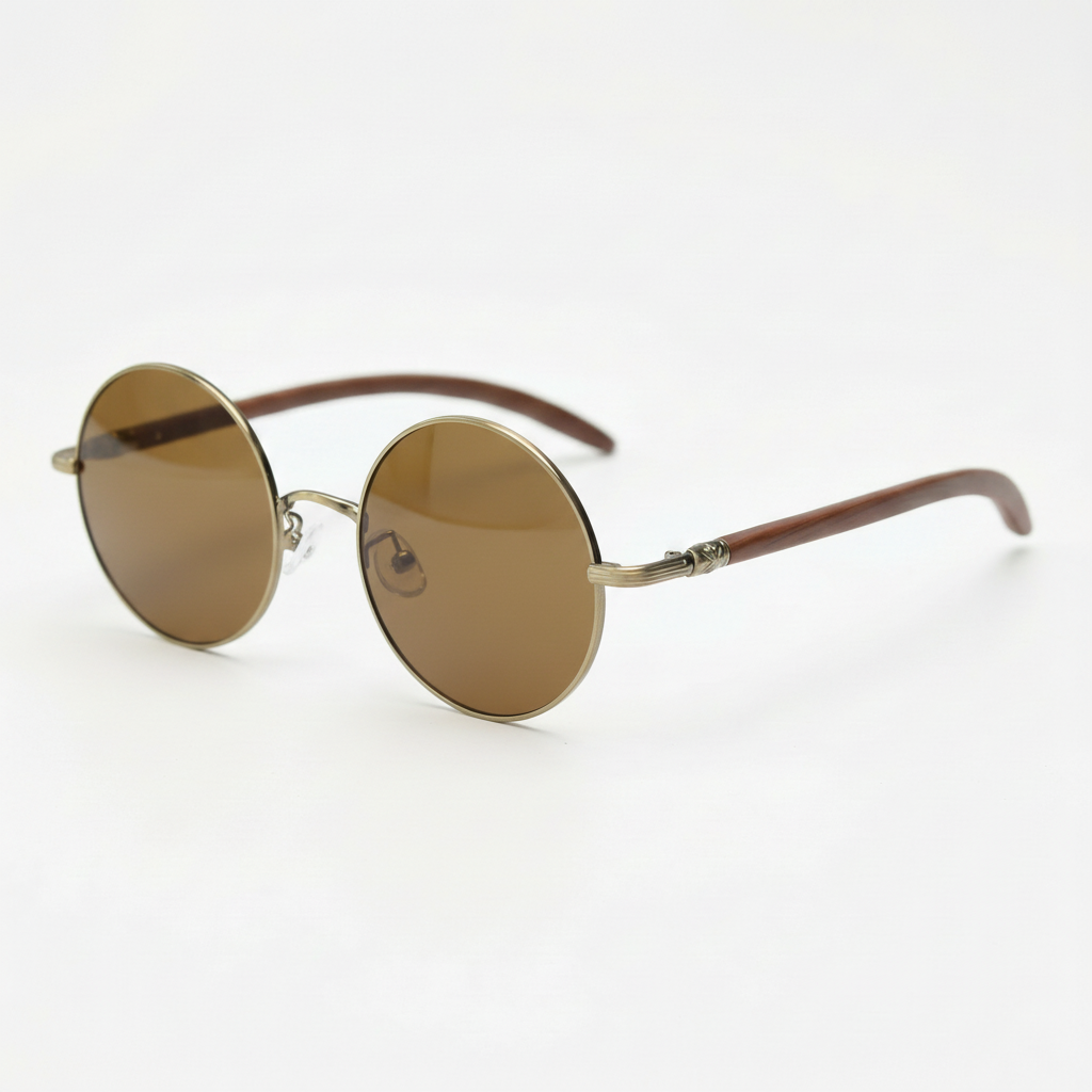 Jo Brown Tinted Lens Sunglasses Side View