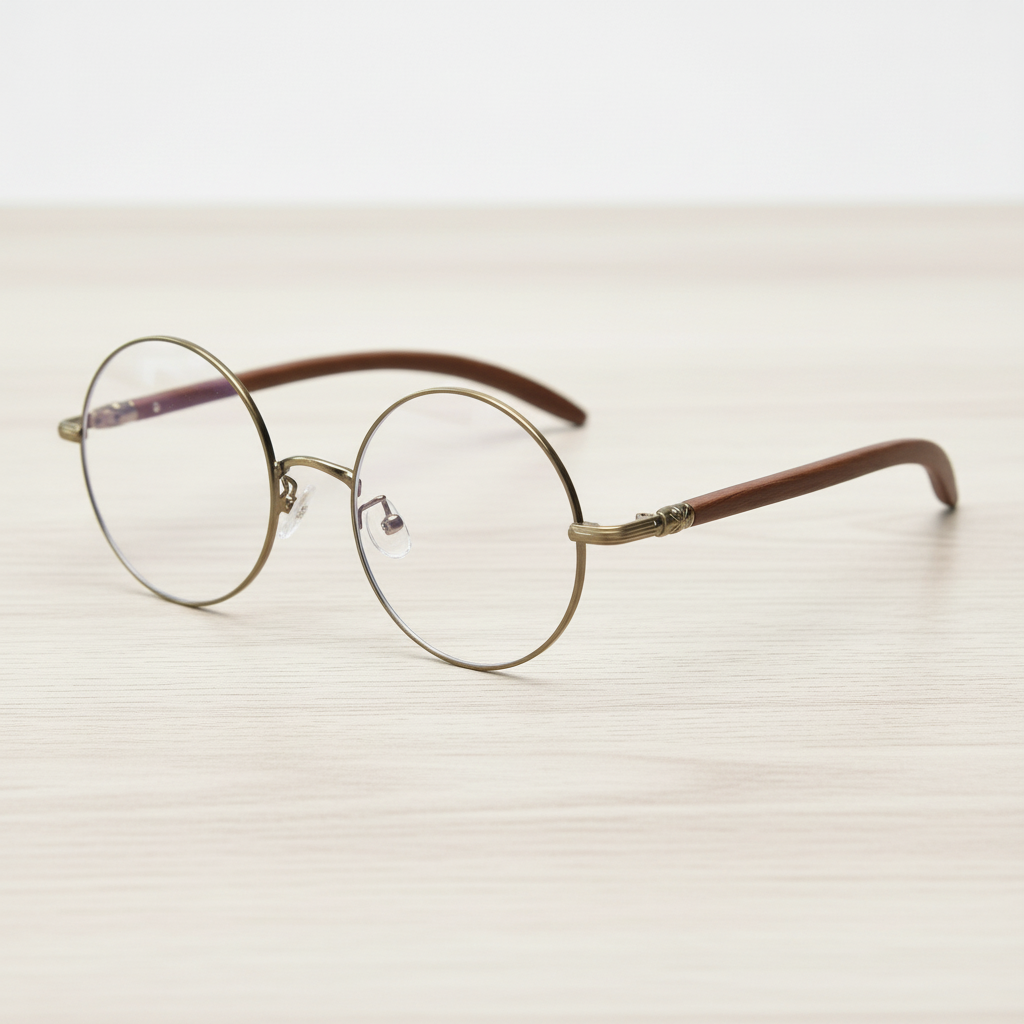 Jo Clear Clear Lens Glasses Lifestyle Shot