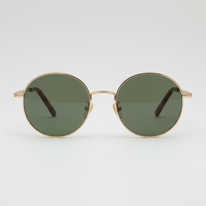 Jo Green Tinted Lens Sunglasses Front View
