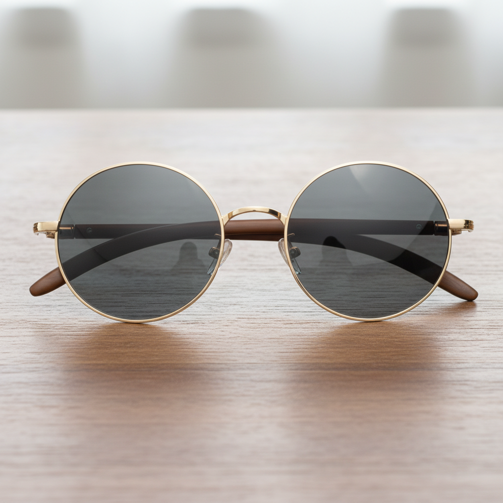 Jo Grey Tinted Lens Sunglasses Lifestyle Shot