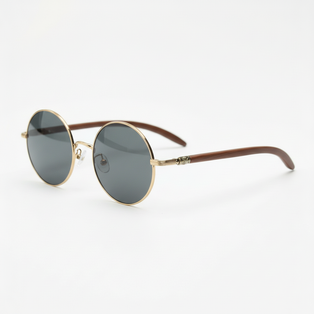 Jo Grey Tinted Lens Sunglasses Side View