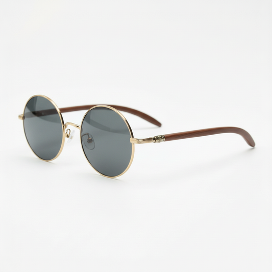 Jo Grey Tinted Lens Sunglasses Side View