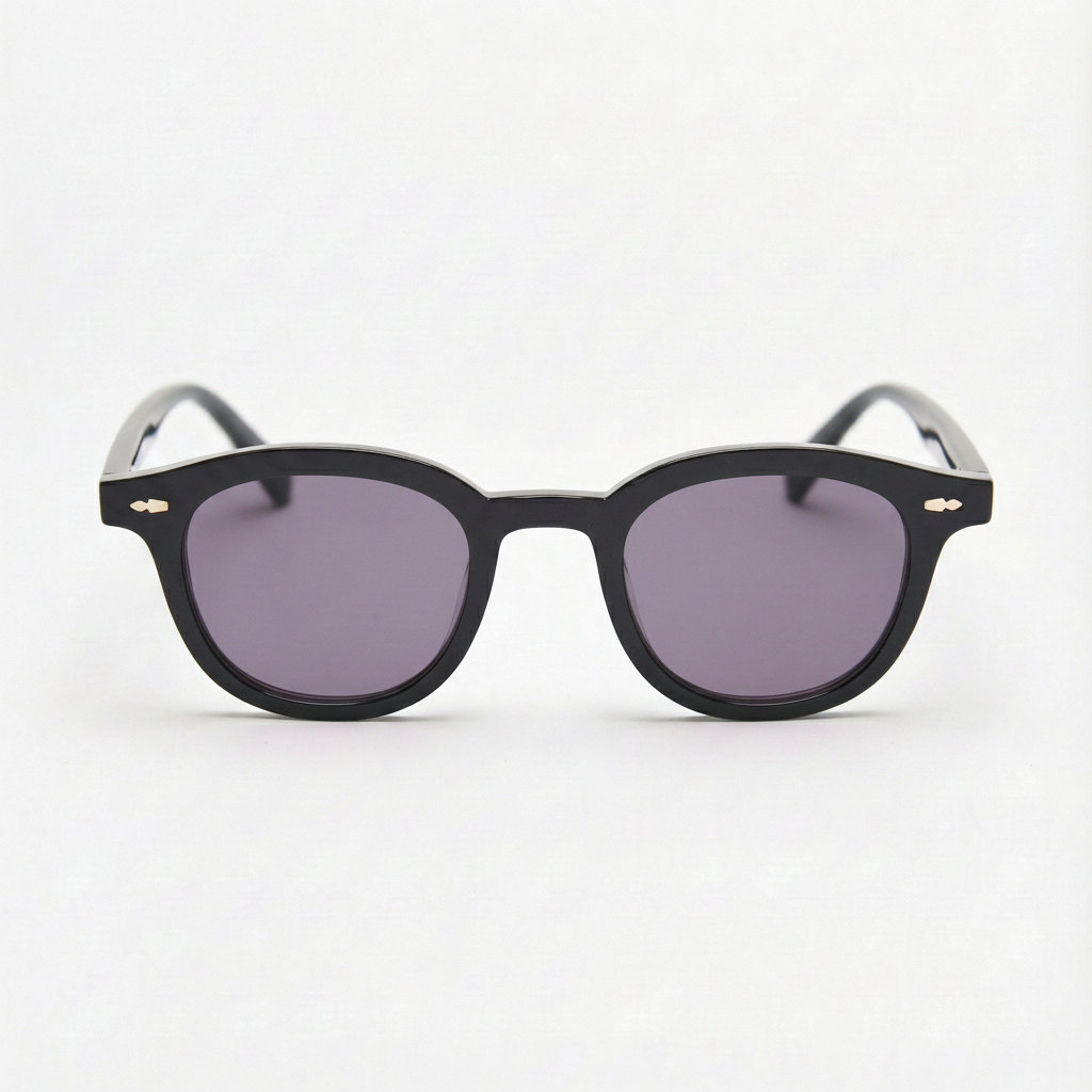 Joyce Purple Tinted Lens Sunglasses Front View
