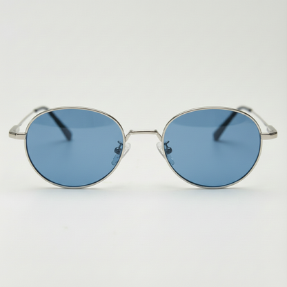 June Blue Tinted Lens Sunglasses Front View