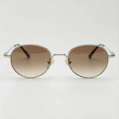 June Brown Gradient Lens Sunglasses Front View