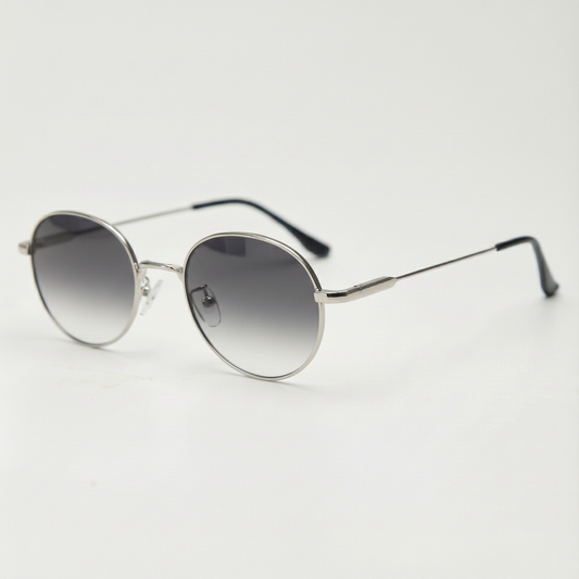 June Grey Gradient Lens Sunglasses Side View