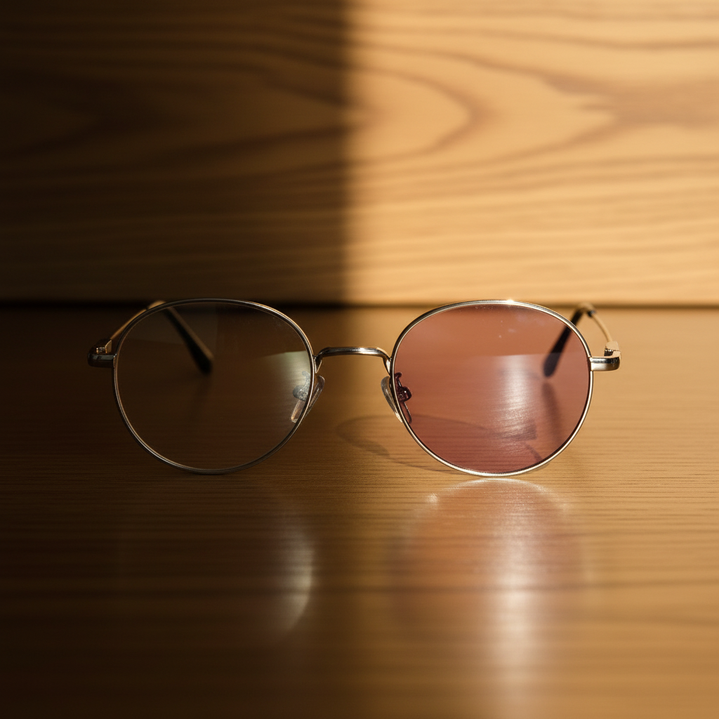 June Pink Photochromic Lens Sunglasses Lifestyle Shot