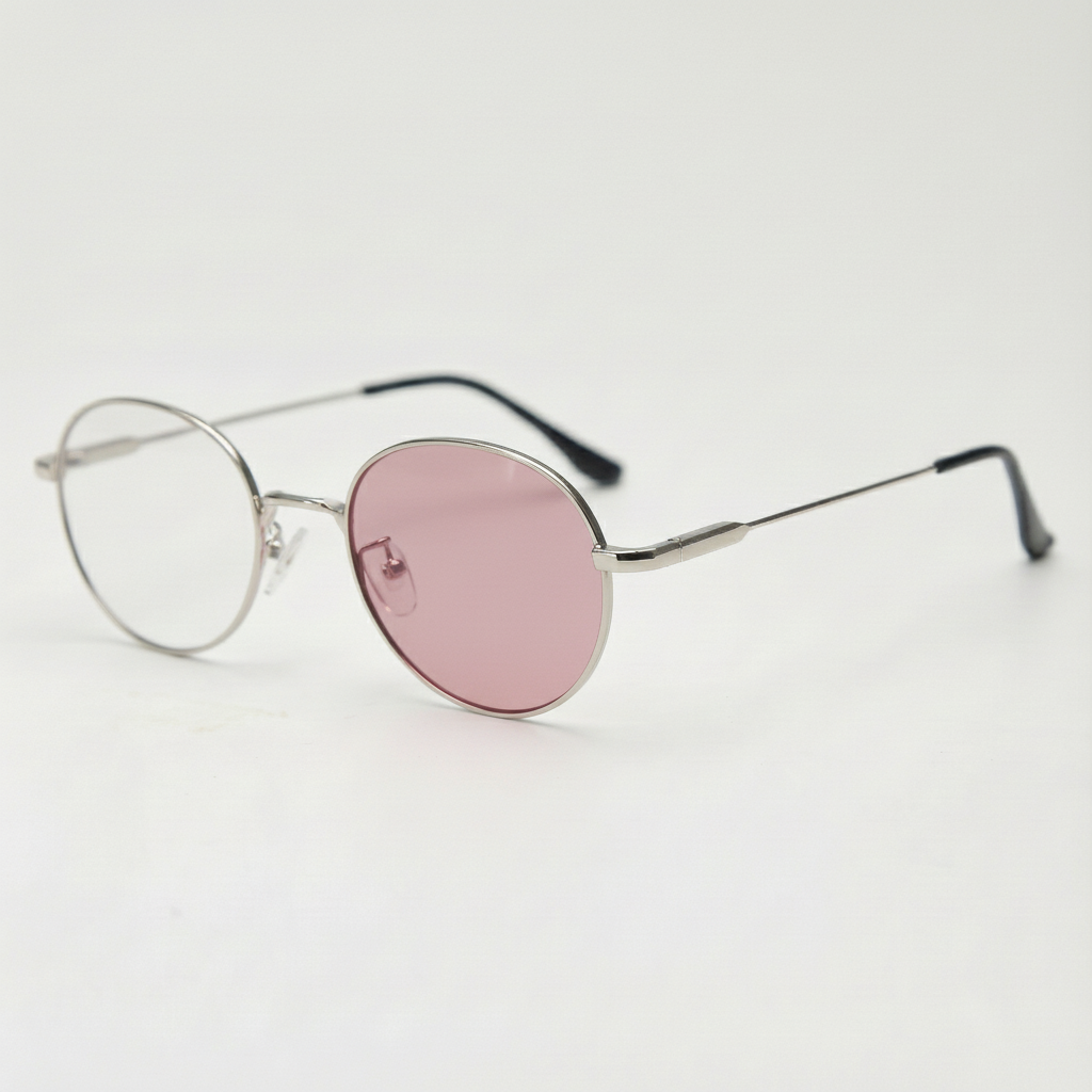 June Pink Photochromic Lens Sunglasses Side View