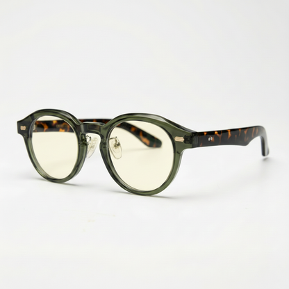 Lena Blue Light Blue Light Lens Glasses Side View