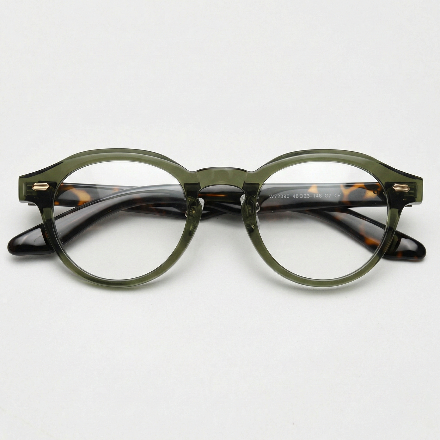 Lena Clear Clear Lens Glasses Front View