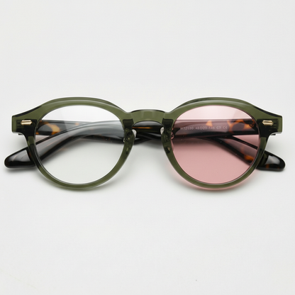 Lena Pink Photochromic Lens Glasses Front View