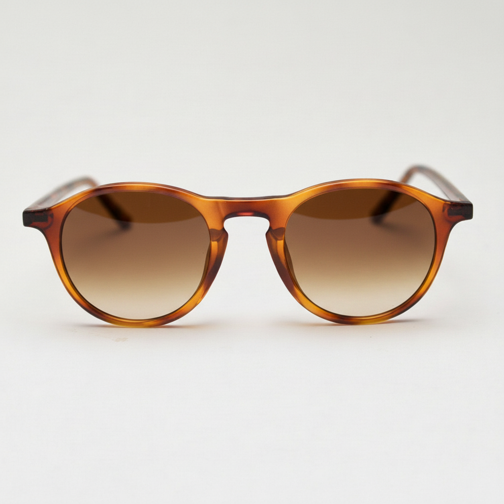 Moira Brown Gradient Lens Sunglasses Front View