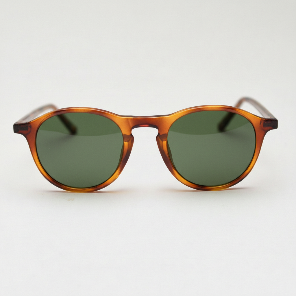 Moira Green Tinted Lens Sunglasses Front View