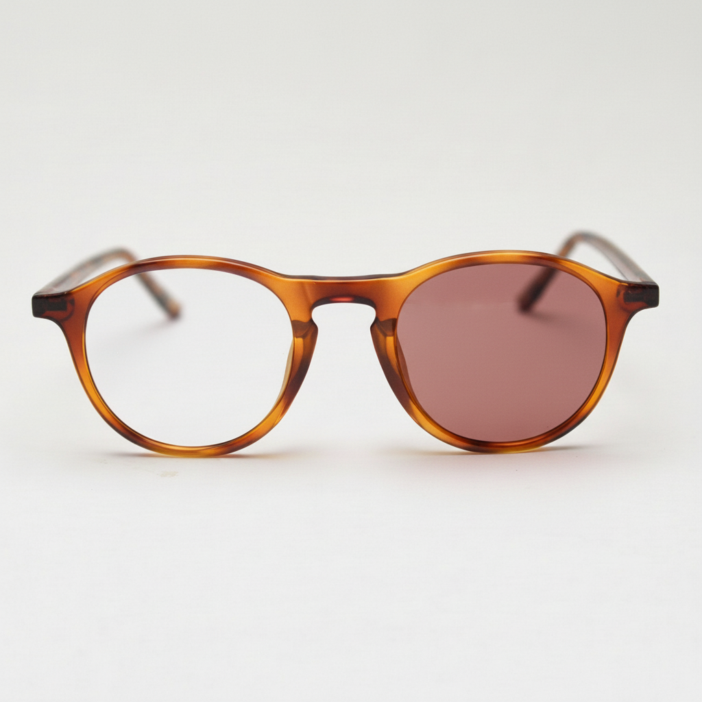 Moira Pink Photochromic Lens Glasses Front View