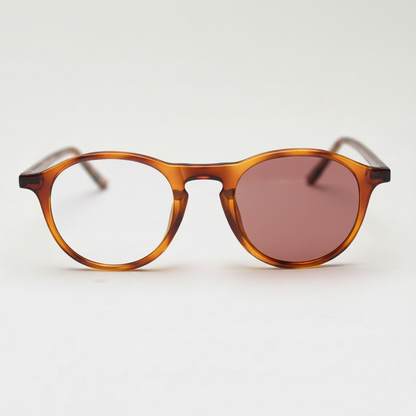 Moira Pink Photochromic Lens Glasses Front View