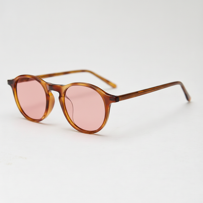 Moira Pink Tinted Lens Sunglasses Side View
