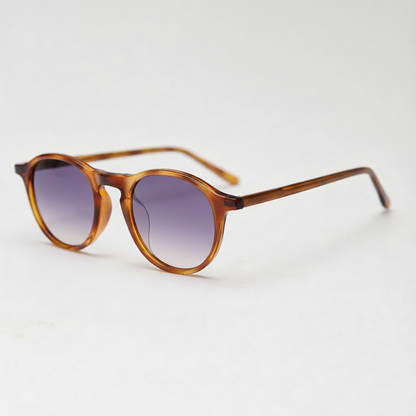 Moira Purple Gradient Lens Sunglasses Side View