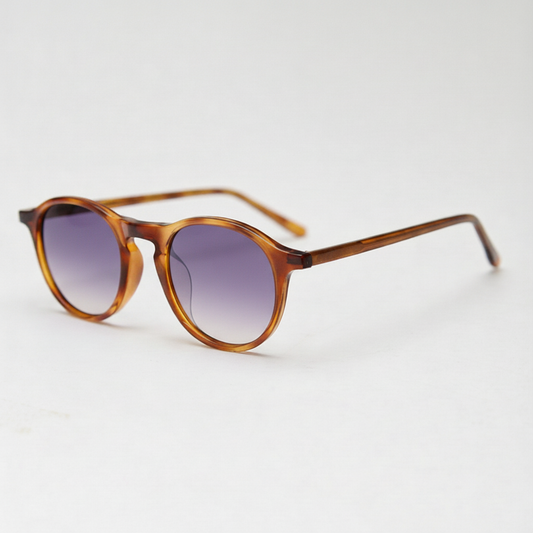 Moira Purple Gradient Lens Sunglasses Side View