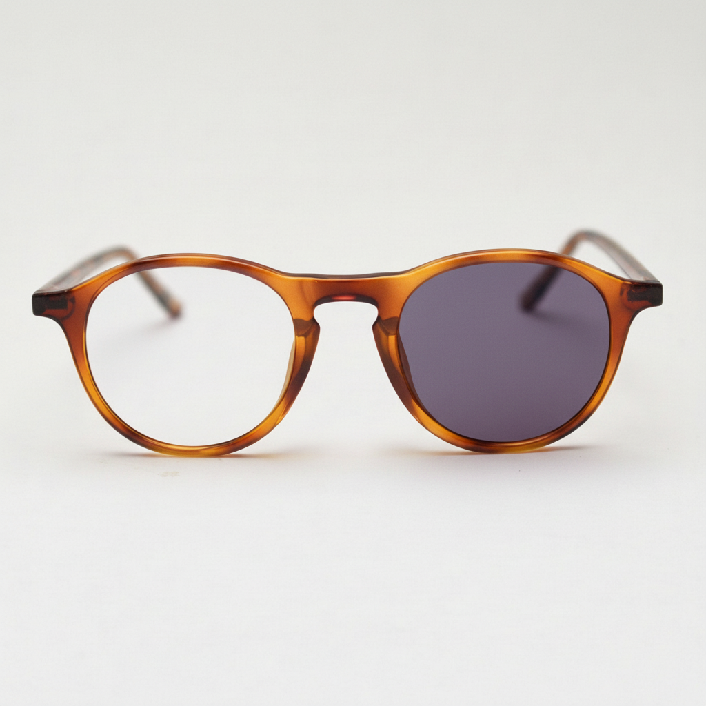 Moira Purple Photochromic Lens Glasses Front View