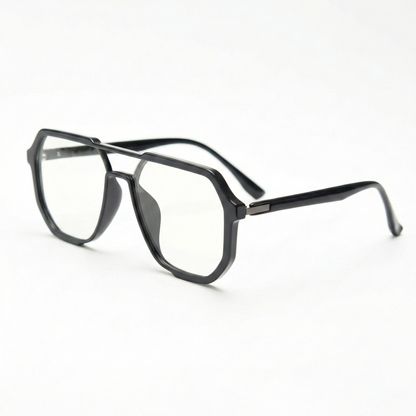 Poppy Clear Clear Lens Glasses Side View