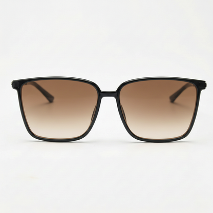 Sally Brown Gradient Lens Sunglasses Front View
