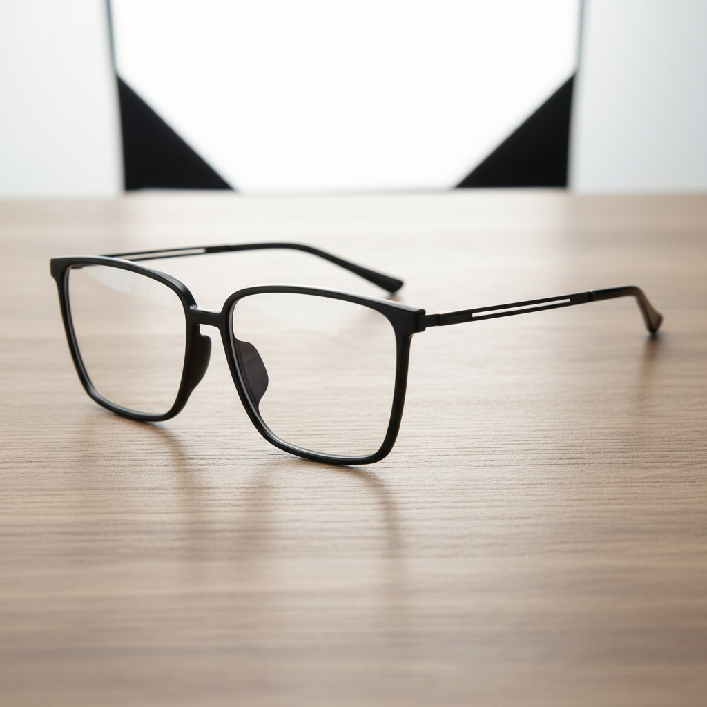 Sally Clear Clear Lens Glasses Lifestyle Shot