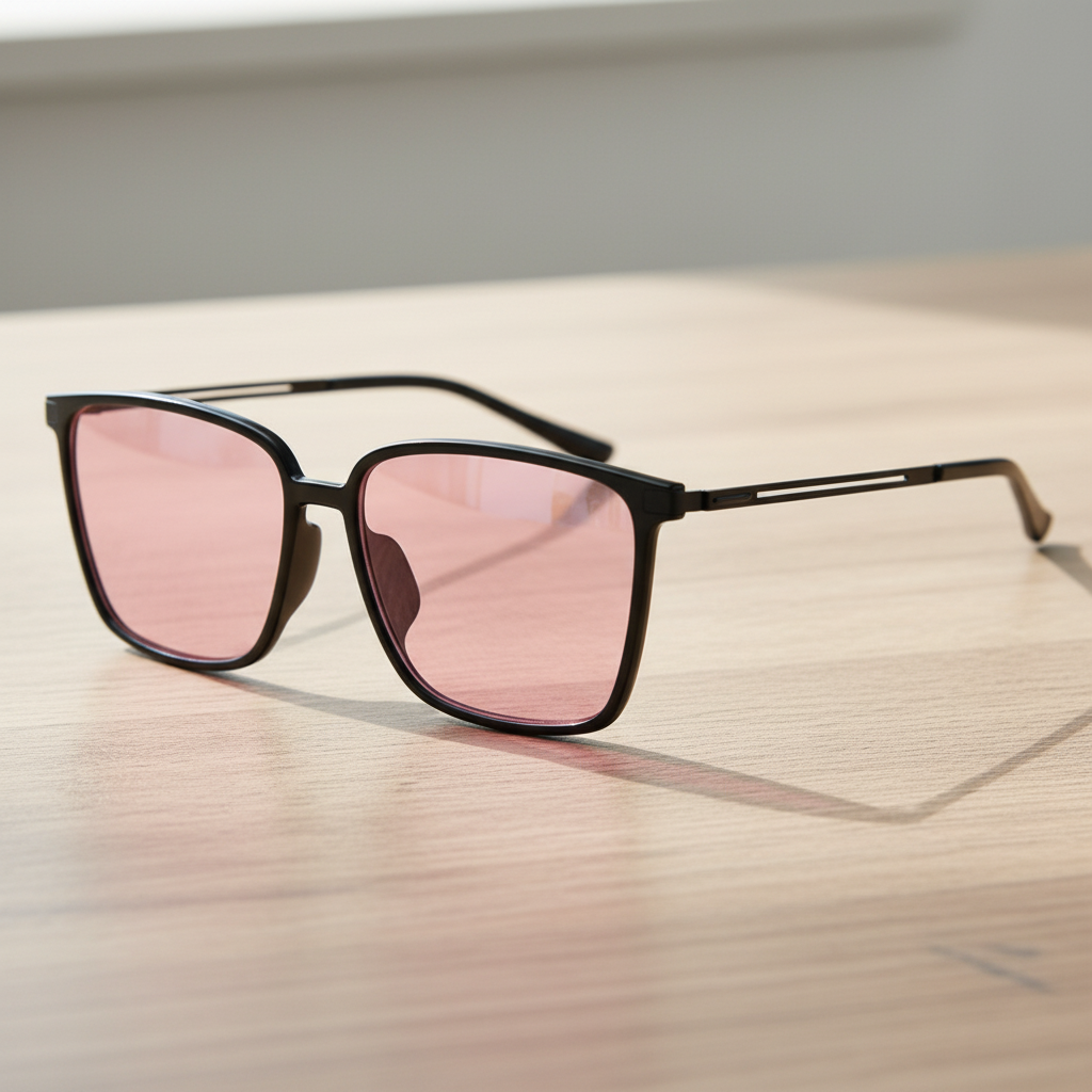Sally Pink Tinted Lens Sunglasses Lifestyle Shot