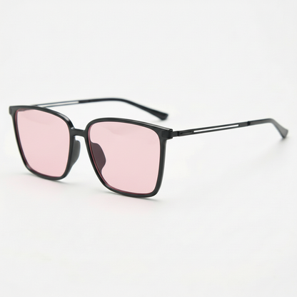 Sally Pink Tinted Lens Sunglasses Side View