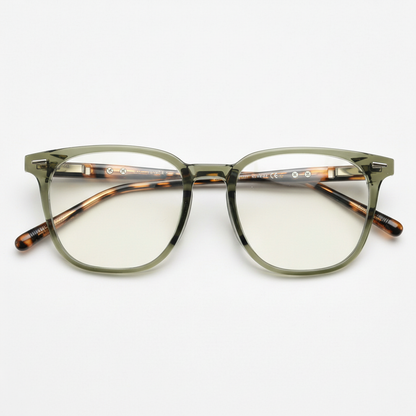 Sherry Blue Light Blue Light Lens Glasses Front View