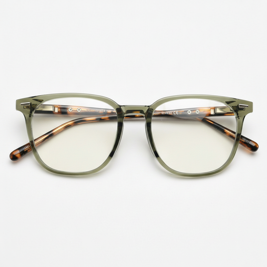 Sherry Blue Light Blue Light Lens Glasses Front View