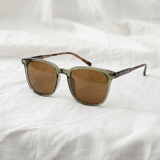 Sherry Brown Tinted Lens Sunglasses Lifestyle Shot