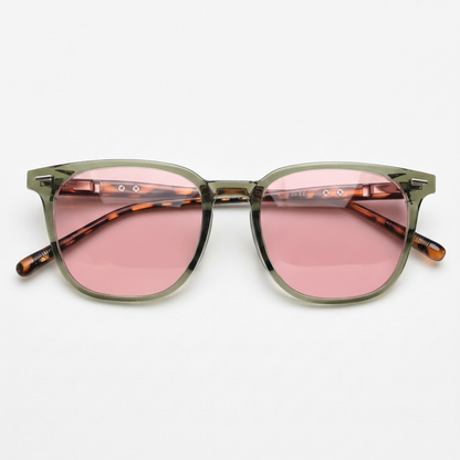 Sherry Pink Tinted Lens Sunglasses Front View