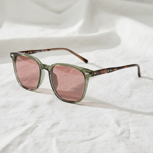 Sherry Rose Tinted Lens Sunglasses Lifestyle Shot