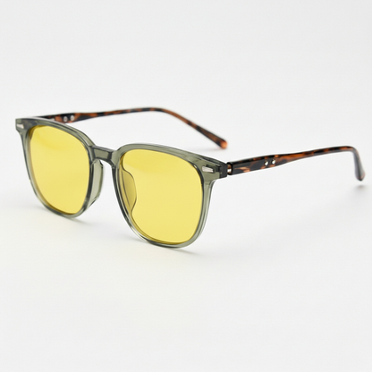 Sherry Yellow Tinted Lens Sunglasses Side View