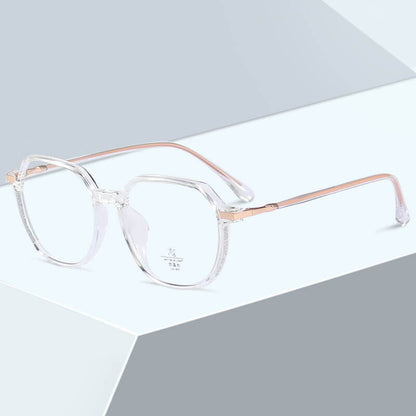 TXOME Sally Glitter Clear Frame Glasses -TXOME