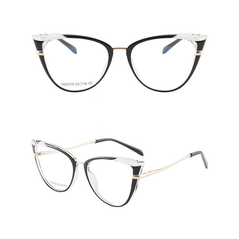 TXOME Jeni Leapoard Cat Eye Glasses -TXOME