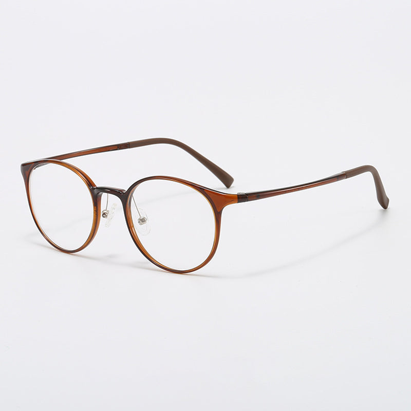 TXOME Yuri Vintage Round Frame Glasses